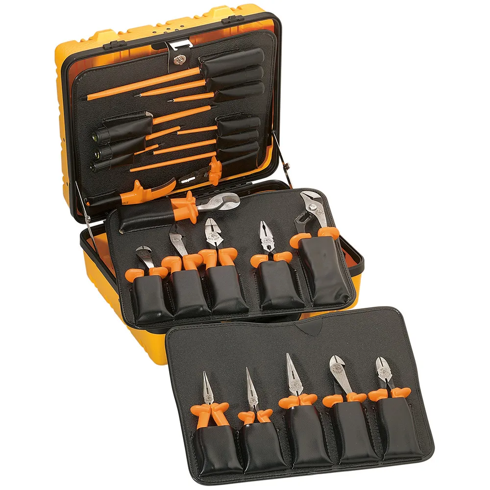 Kit de herramientas de uso general con aislamiento de 1000 V, 22 piezas